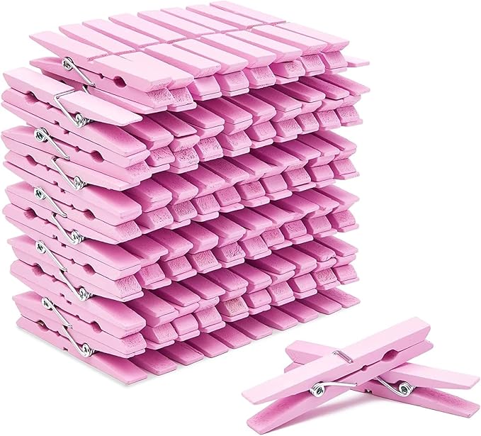 Juvale Wooden Clothespins for Classroom Decor by Juvale