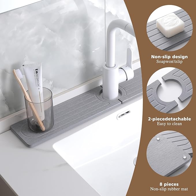 Premium Diatomite Stone Drying Mat - Image 3