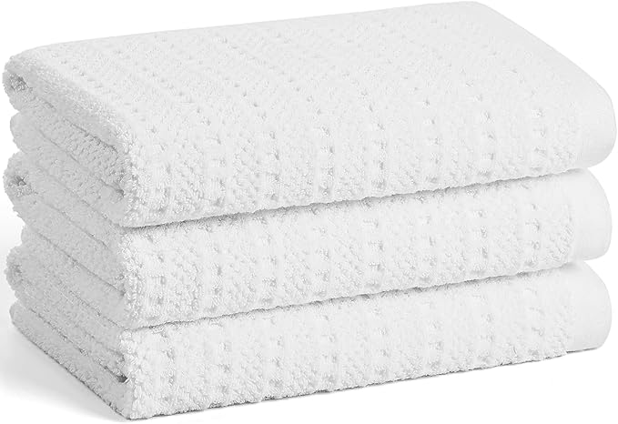 SALAS Kitchen Dish Towels, Bulk Cotton Kitchen Hand Towels, 390 GMS Plaid Dish by Unknown