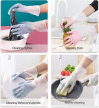 Rubber Gloves for Dishwashing, Cleaning Gloves for Women Dish, Dishwashing - Image 4