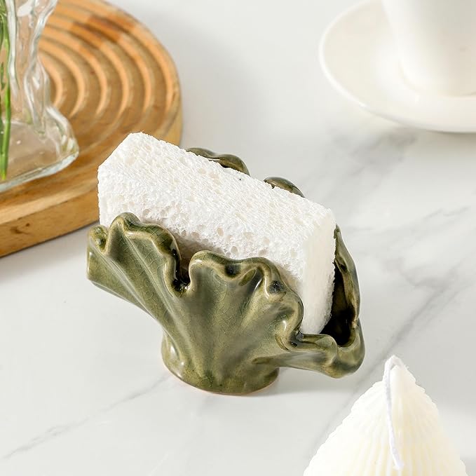 Ceramic Sponge Holder, Sponge Holder - Image 3