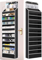 Over the Door Storage Hanging, 6 Tier Behind Door Organizer by Wakaye
