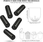 5 Rolls Small Trash Garbage Bags, 4 Gallon Strong Thin Material Disposable - Image 2