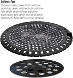 2PCS Shower Hair Drain Catcher/Strainer/Cover/Filter/Trap, Hair Stopper Floor - Image 6