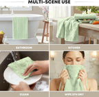 Artoid Mode 1 Pc Light Green 3D Rabbit Jacquard Easter Hand Towels - Image 6