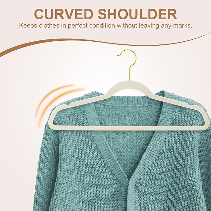TIMMY 36-Pack Velvet Hangers - Image 3