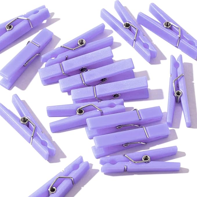 60PCS Baby Shower Clothespin Games Mini Clothes Pins 1.4 inch by JUXINDAZYF