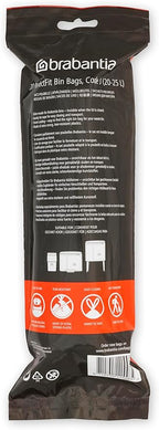 Brabantia PerfectFit Trash Bags High Quality Thick Plastic Trash Can Liners - Image 2