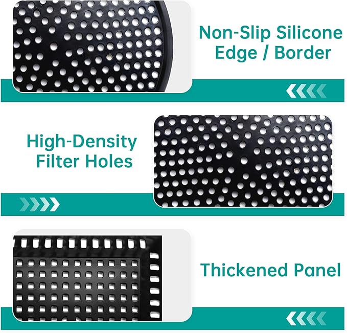 Shower Drain Hair Catcher, Bathtub & Sink Drain Hair Catcher, Anti-Clog Shower - Image 3