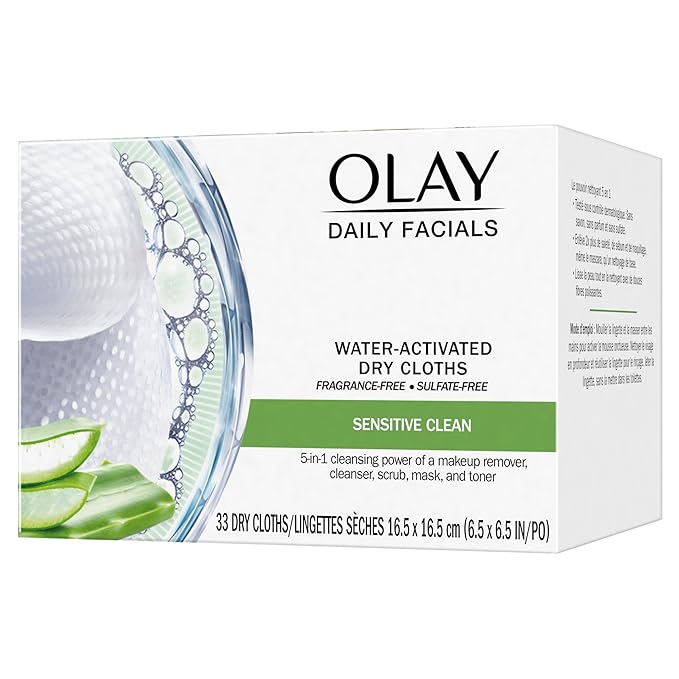 Olay Eye Makeup Remover Wipes, Daily Facials Gentle Face Cleanser - Image 9