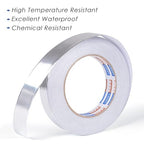 ADHES TAPE Aluminum Foil Tape, Heat Resistant, Waterproof, 0.78 inch x164 Feet - Image 2