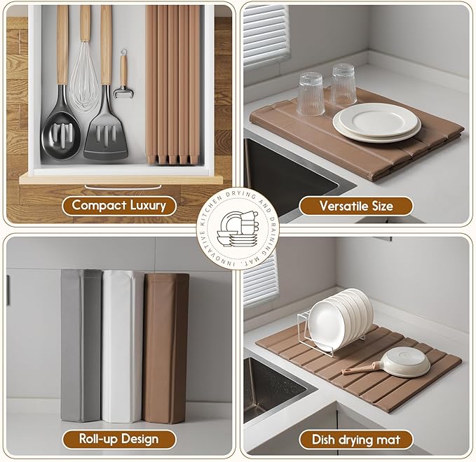 Dish Drying Mat，Stone Drying Mat - Image 5