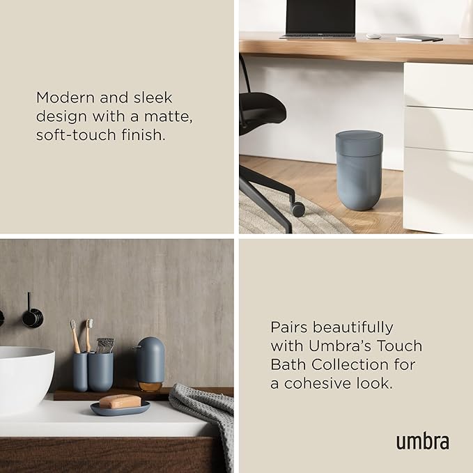 Umbra Touch Trash Can, Small Garbage Bin Waste Basket - Image 6