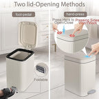 rejomiik Small Bathroom Trash Can - Image 3