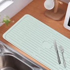 Dish Mat Silicone Dish Drying Mats Works - Image 2