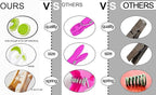 20 Pack Colorful Plastic Clothespins, Heavy Duty Laundry Clothes Pins Clips Pegs - Image 3