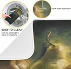 Absorbent Dish Drying Mat for Kitchen Counter - Image 2