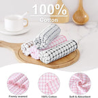 Kitinjoy Cotton 8 Pack Terry Kitchen Towels, 16 x 25 Inches Super Soft and - Image 2