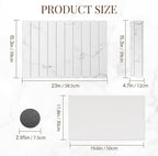 Large Stone Dish Drying Mats for Kitchen Counter 24"×16" Foldable Quick Dry - Image 6