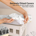 2-Pack Baby Changing Pad Cover for Girl, Boy - Image 5