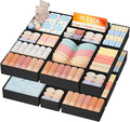 DIMJ Drawer Organizer Clothes Storage- 18 Pack Baby Dresser Organizer by DiMJ