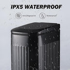 Slim Bathroom Trash Can Foot-Operated Stainless Steel Garbage Can - Image 4