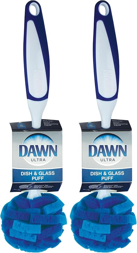 Dawn Ultra Puff Glassware and Dish Cleaning Brush by Dawn