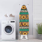 Sunflower Ironing Board Cover, Full Size Scorch Resistant Padding, Elastic Edge - Image 3