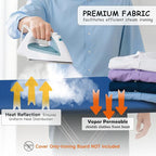 Ironing Board Cover, Full Size Scorch Resistant Padding, Silicone Coating - Image 4