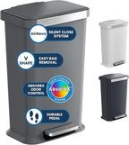 iTouchless SoftStep 13.2 Gal / 50L Step Pedal Kitchen Trash Can by iTouchless