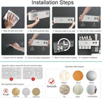 Toothbrush Holders Wall Mounted, Toothbrush Holder - Image 3