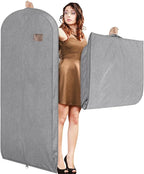 Univivi Garment Bags for Hanging Clothes, 60 Inch Suit Cover Bags for Closet - Image 6