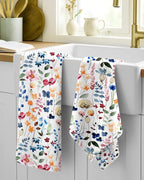 Flour Sack Kitchen Towels Set of 2-18x26 Cotton Dish Towels - Image 2
