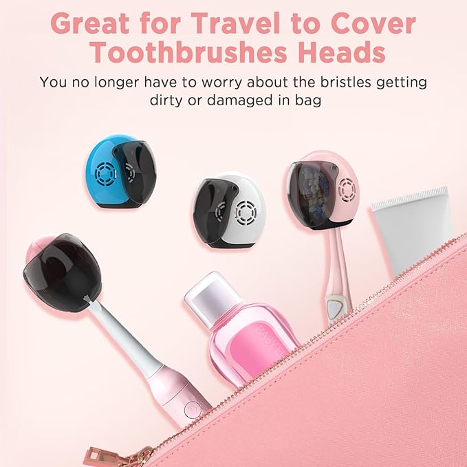 Helmet Toothbrush Covers Caps, Toothbrush Head Protector - Image 8