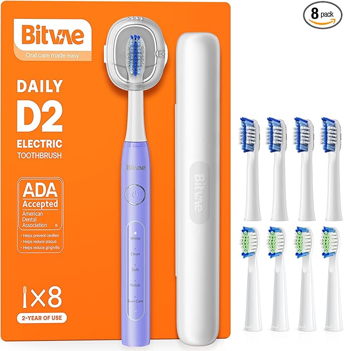 Bitvae Ultrasonic Electric Toothbrush by Bitvae