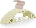 IEOKE Velvet Hangers 50 Pack: Felt Clothes Hangers Heavy Duty Shirt Sweater by IEOKE