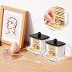 SheeChung 10Oz Acrylic Qtip Holder Dispenser - Image 3