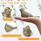 Notakia Cast Iron Bird Heavy Duty Door Stopper - Image 3