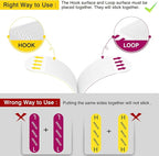 EMITEVER Picture Hanging Strips Heavy Duty, Damage Free Picture Hangers - Image 2