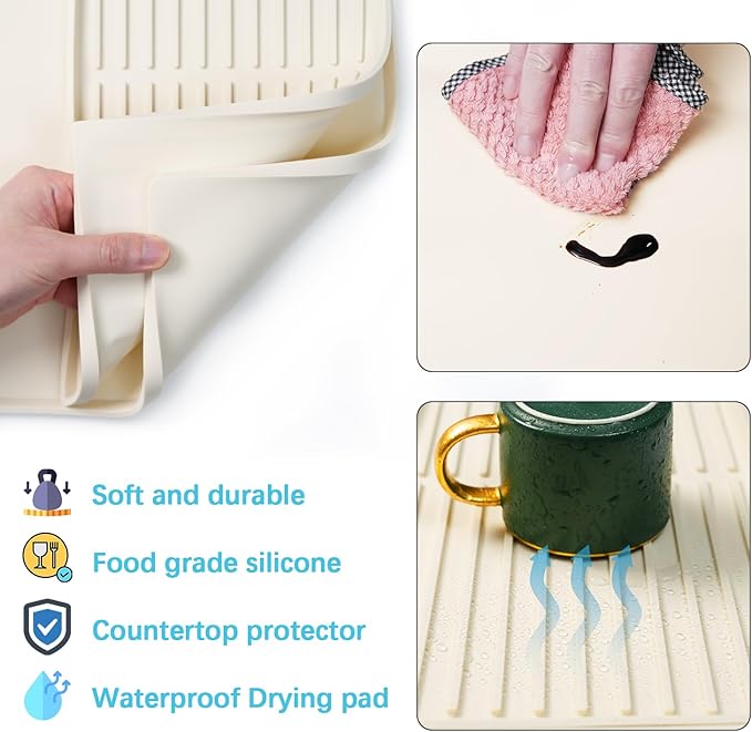 Golener Silicone Coffee Mat Set - Image 3