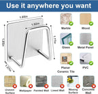 2Pcs Sponge Holder for Kitchen Sink，Strong Adhesive Small Sponge Holder，Sink - Image 6