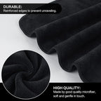 SINLAND Microfiber Facial Cloths Fast Drying Washcloth 12inch x 12inch - Image 2
