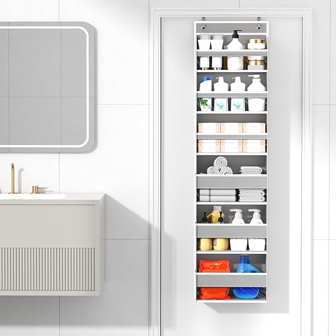Over The Door Organizer, 6 Shelf Door Hanging Organizers - Image 2