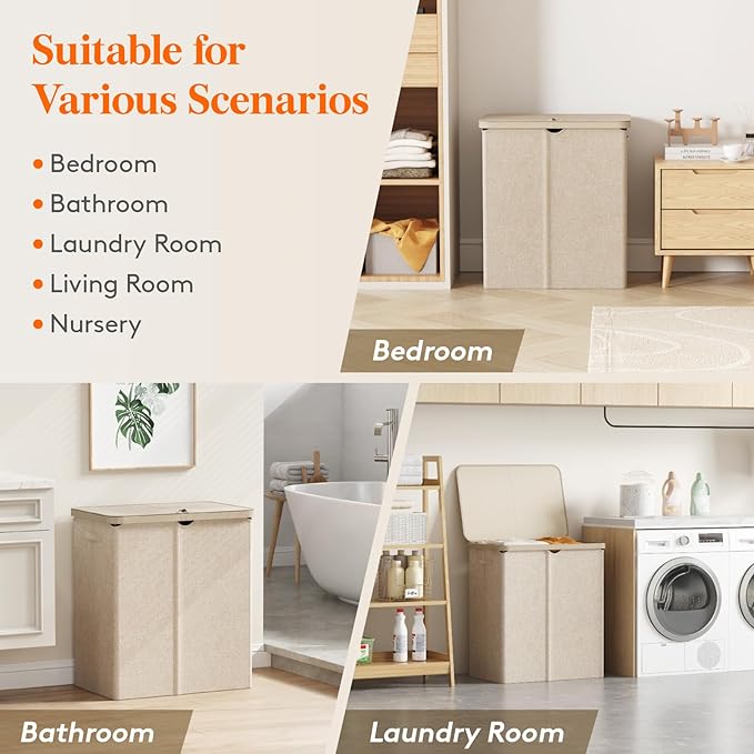 Lifewit 145L Large Laundry Basket - Image 9
