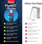 O-Cedar H2prO Flat Mop System | Quick Cleaning Tool | Clean - Image 4