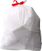Amazon Basics Flextra Tall Kitchen Drawstring Trash Bags, 13 Gallon, - Image 2
