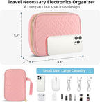 Electronics Organizer Travel Case, Charger Bag Cord Organizer Travel, Compact - Image 4
