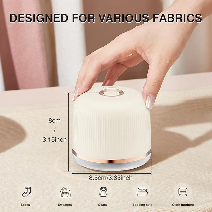 Fabric Shaver, Lint Remover Rechargeable, Electric Portable Sweater Shavers to - Image 2
