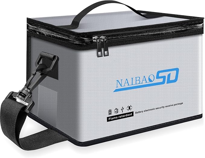 Fireproof Explosionproof Lipo Battery Bag by NAIBAOSD
