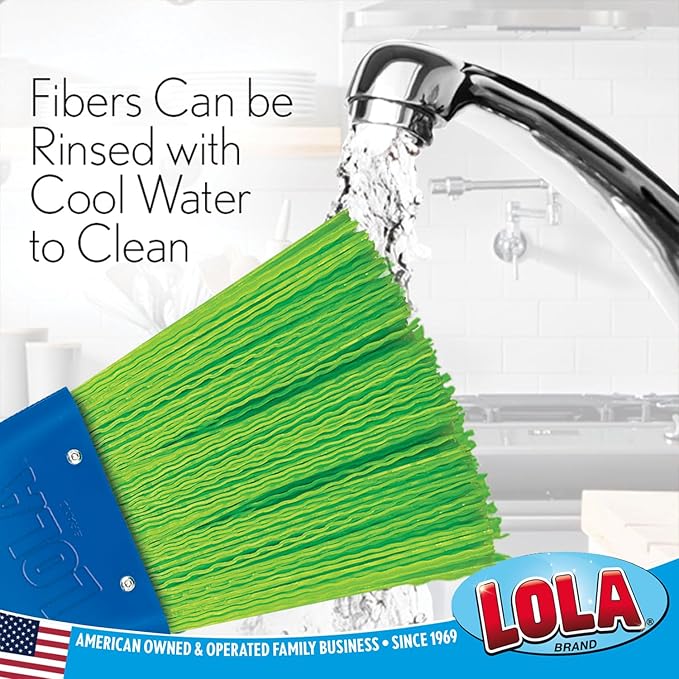 LOLA Whisk Broom, Hand Brush, 4 Pack Durable Bristles, Whisks Away Dirt & Debris - Image 6